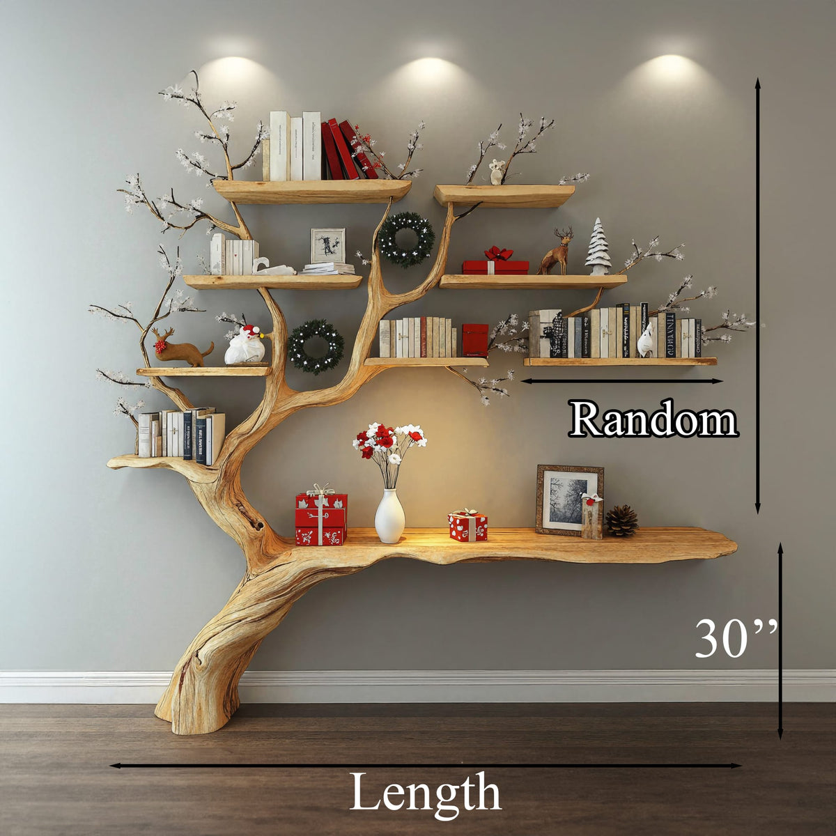 Solid Branch Console Table