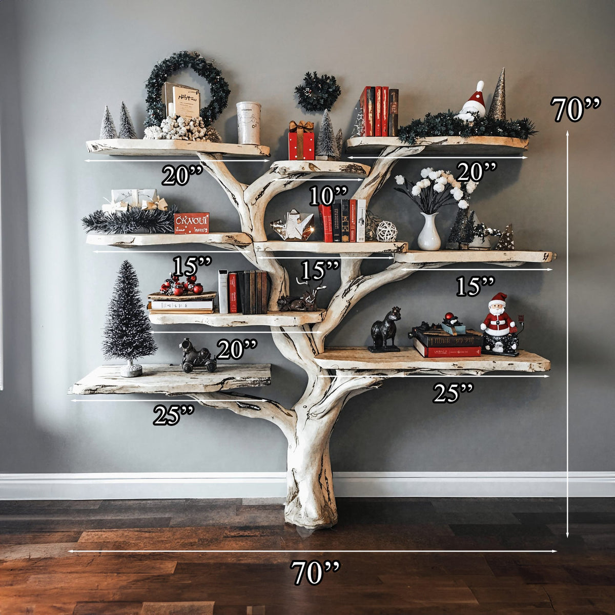 Bookcase Montessori Tree Bookshelf