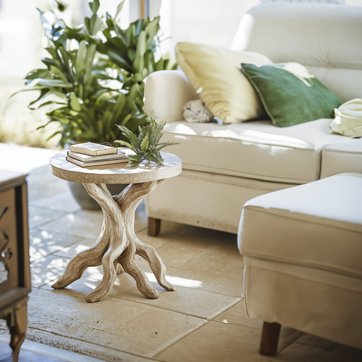 Farmhouse End Table Live Edge End Table Decor, solid wood, built to order