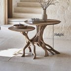 Mid Century Live Edge End Table Home Decor, solid wood, built to order