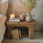Handcrafted Nightstand, solid wood, built to order