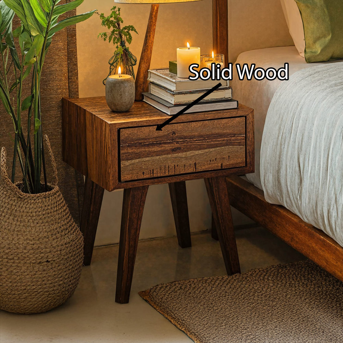 Legs Storage Nightstand