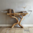 Custom Console Table Designs Decor Home Gift, solid wood, built to order