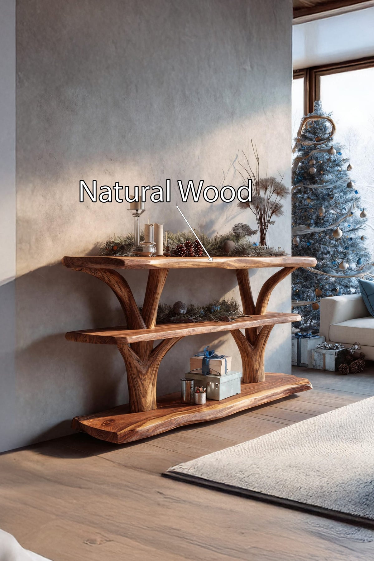 Modern Behind Console Table