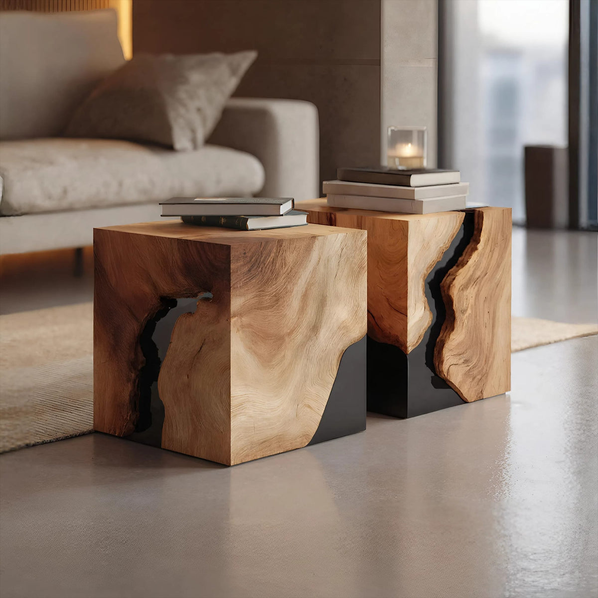 Square Minimal Coffee Table