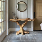 Live Edge Solid Sofa Console Table