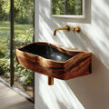 Solid Storage Powder Vanity