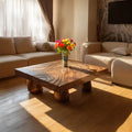 Live Edge Accent Coffee Table