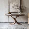 Live Edge Solid Entryway Console Table