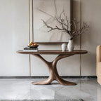 Live Edge Solid Entryway Console Table
