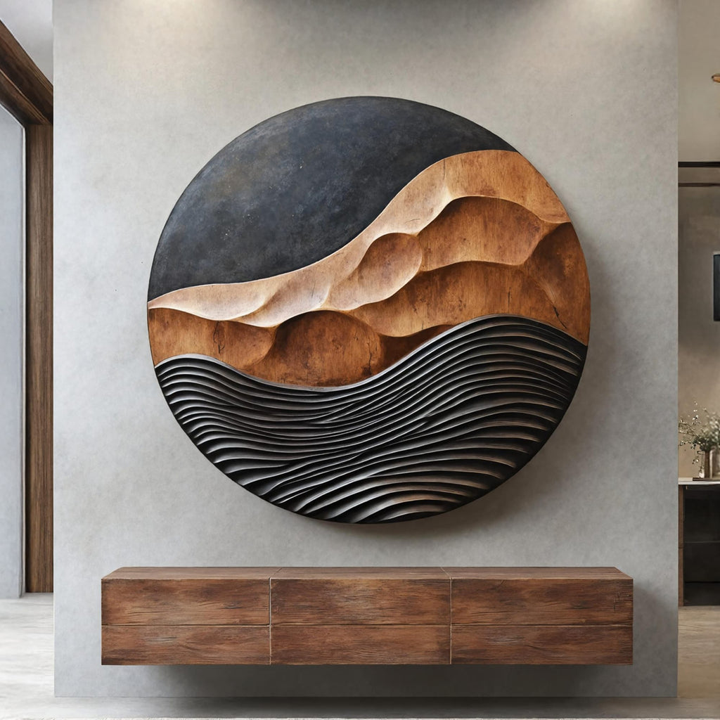 Reclaimed Slices Wall Art