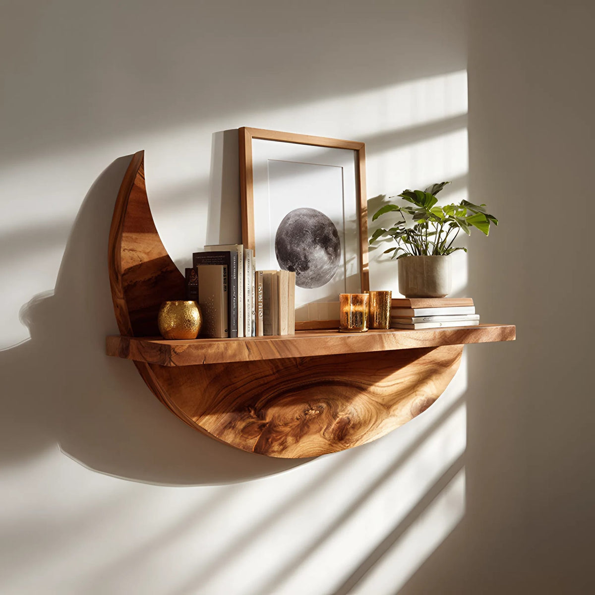 Mount Live Edge Wall Shelf