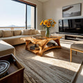 Live Edge Legs Coffee Table
