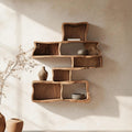 Handcrafted Live Edge Floating Shelf, solid wood, built to order