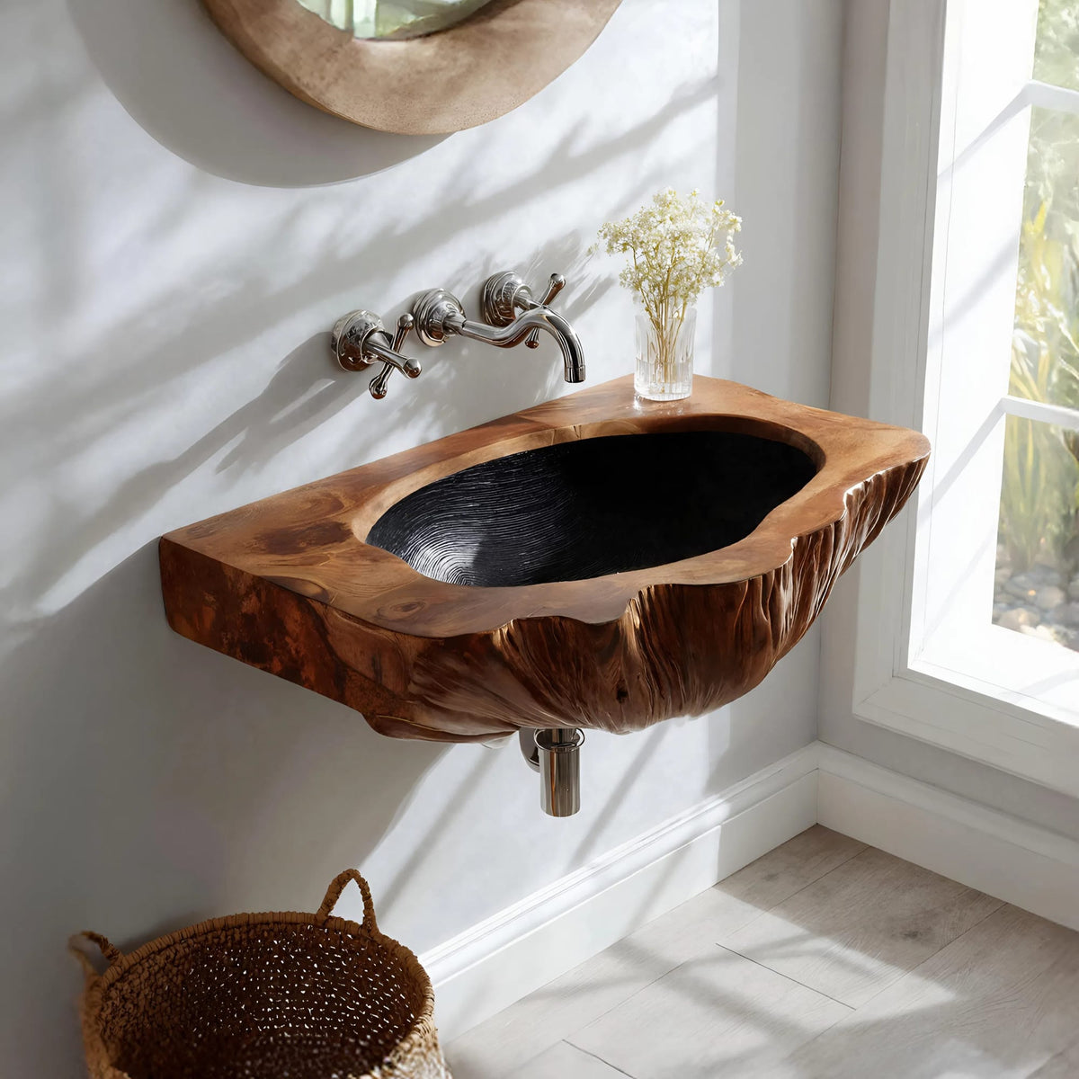 Mid Century Floating Wash Vanity