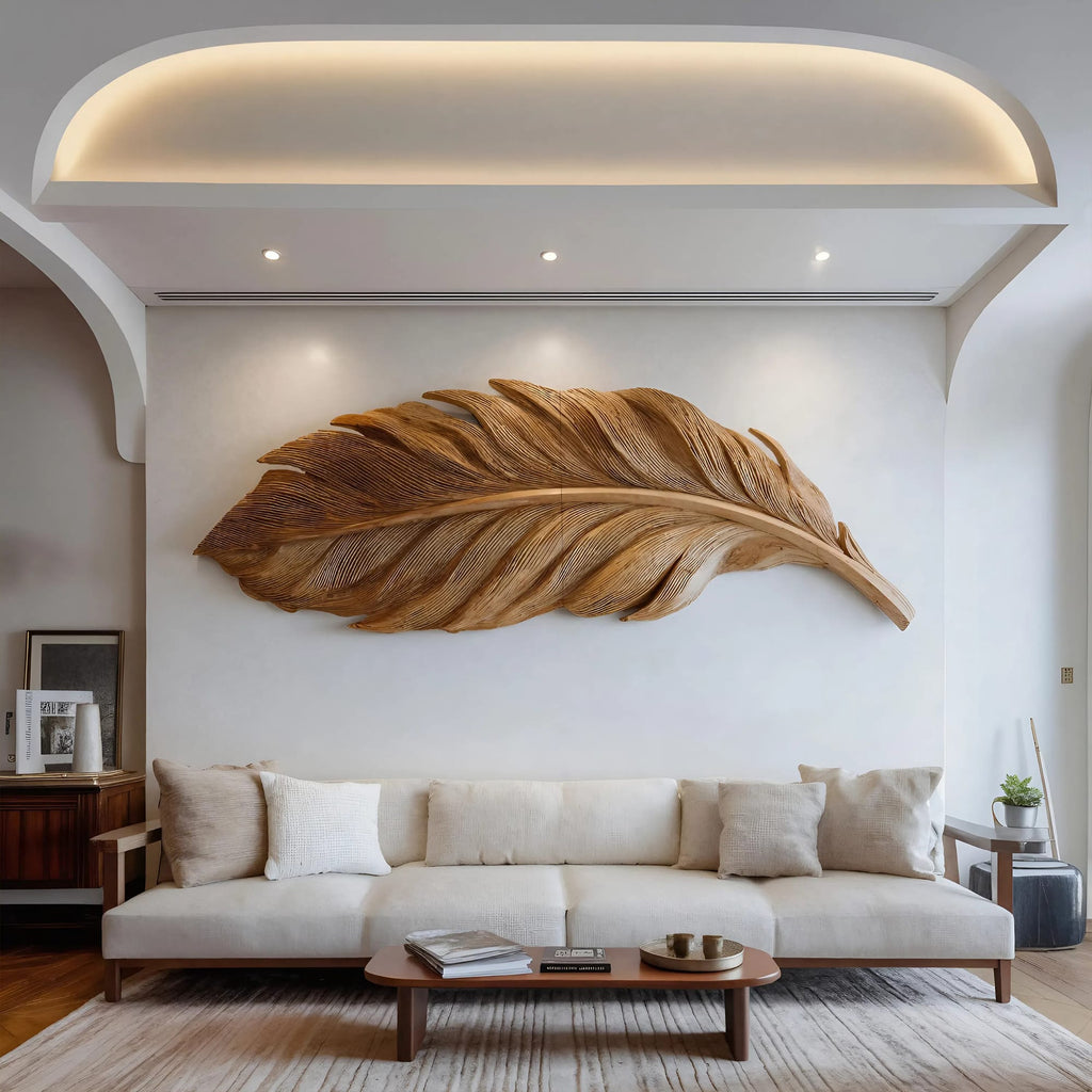 Modern Feather Wall Art