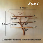 Tree Branch Wall Shelf