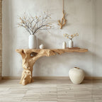 Farmhouse Entry Way Console Table Narrow Entryway, solid wood, built to order