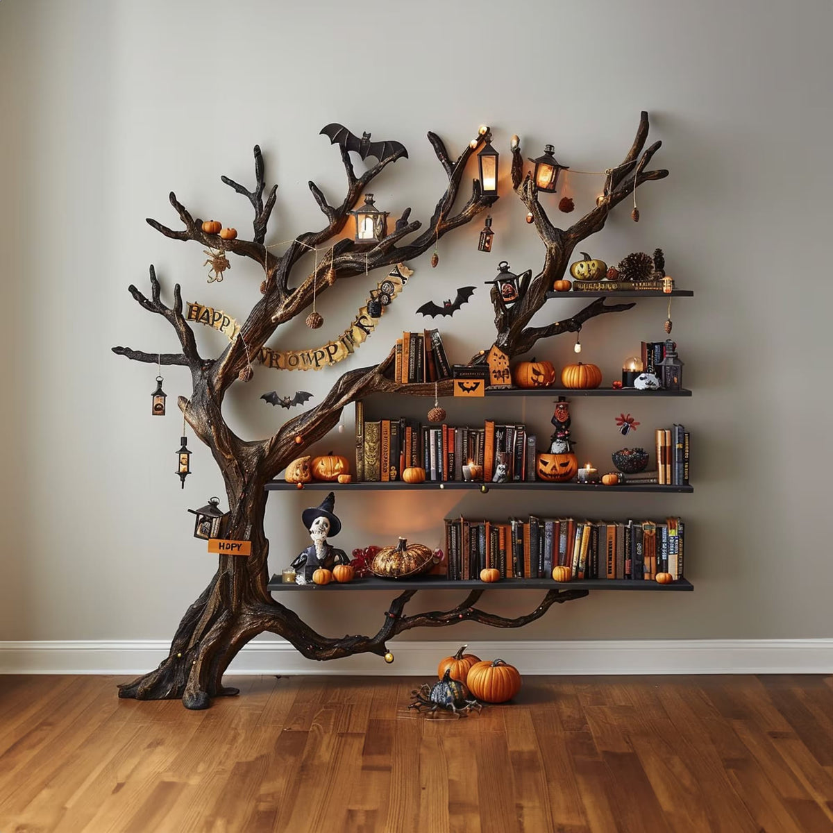 Books Solid Wall Shelf