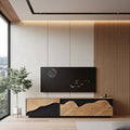 Solid Entertainment Storage TV Cabinet