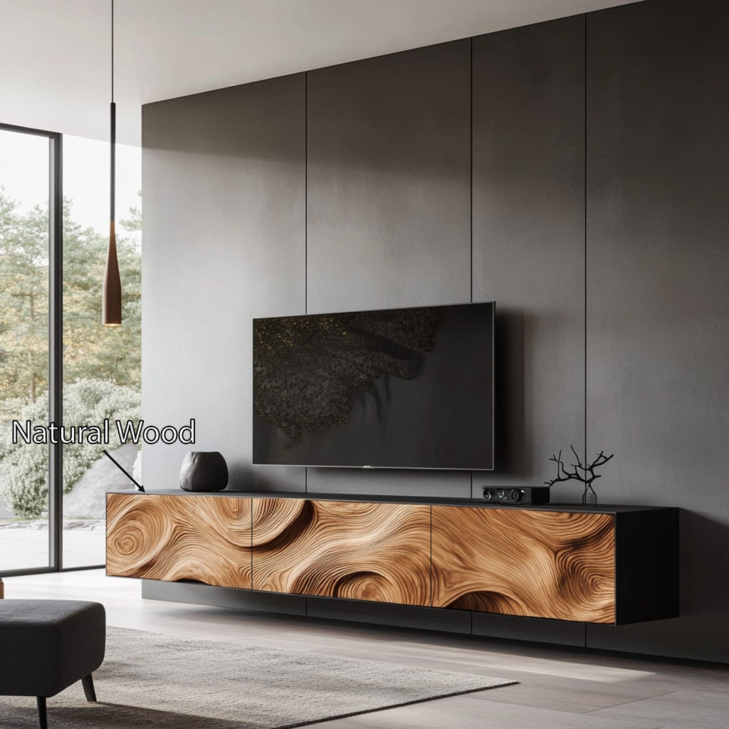 Handcrafted Console Cabinet, solid wood, built to order
