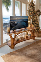 Live Edge Sofa Solid TV Cabinet