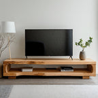Handcrafted TV Console TV Cabinet Stand, solid wood, built to order