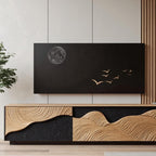 Solid Entertainment Storage TV Cabinet