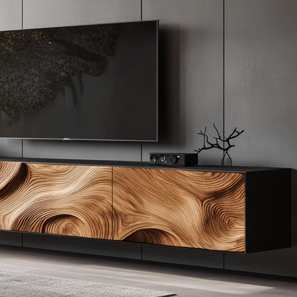 Handcrafted Console Cabinet, solid wood, built to order