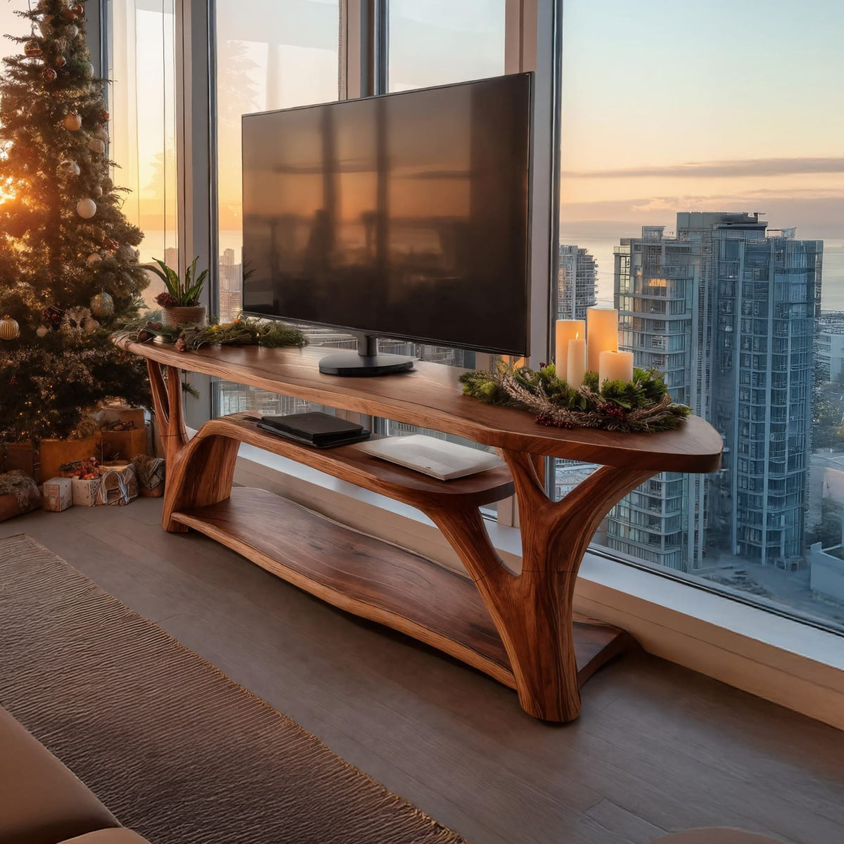 Live Edge Sideboard TV Cabinet