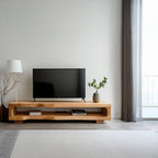 Handcrafted TV Console TV Cabinet Stand, solid wood, built to order