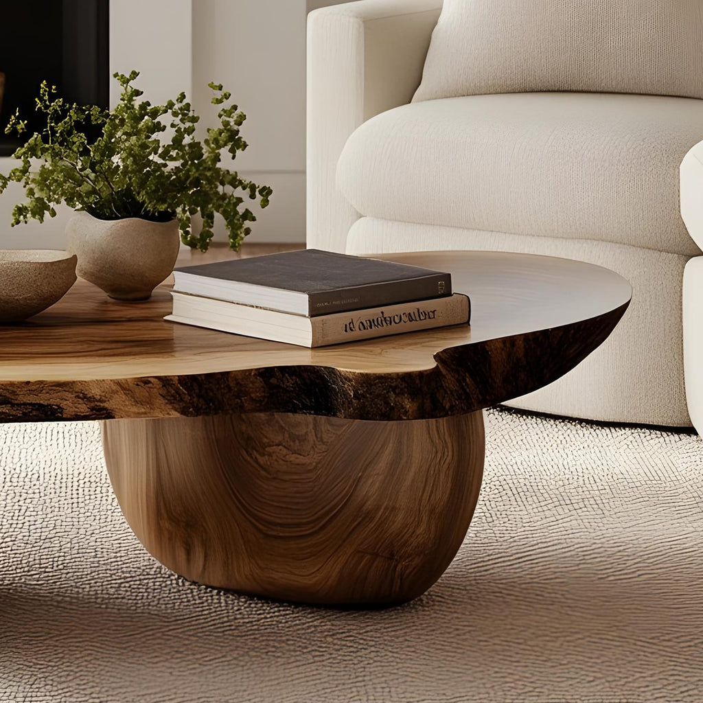 Refined Natural Coffee Table, solid wood, built to order