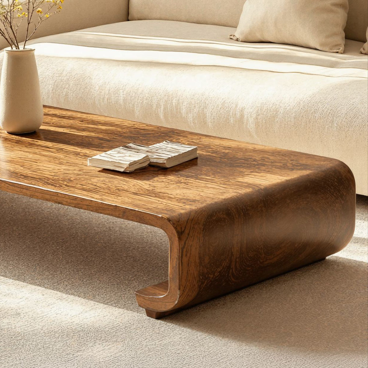 Minimalist Coffee Table Sitting Room Simplicity, solid wood, built to order
