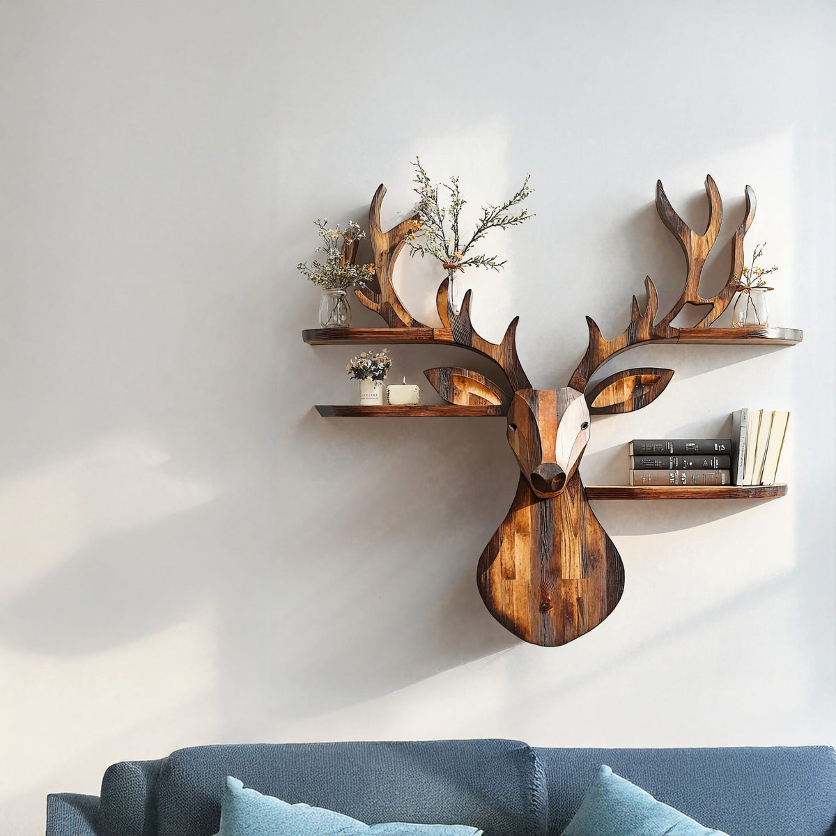 Deer Wall Shelf