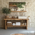 Live Edge Bathroom Organic Vanity