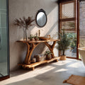 Live Edge Slab Vanity