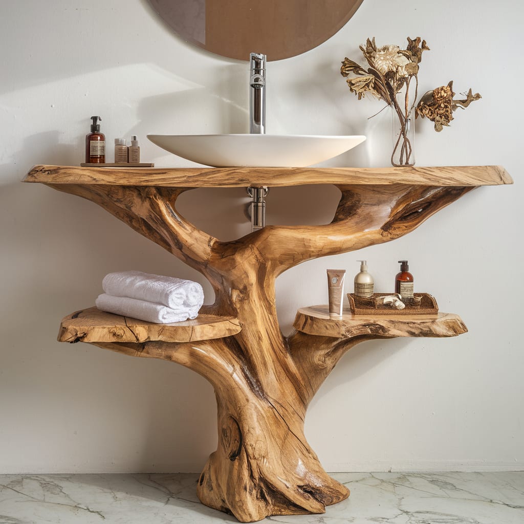 Handcraft Bathroom Vanity Bathroom, solid wood, built to order