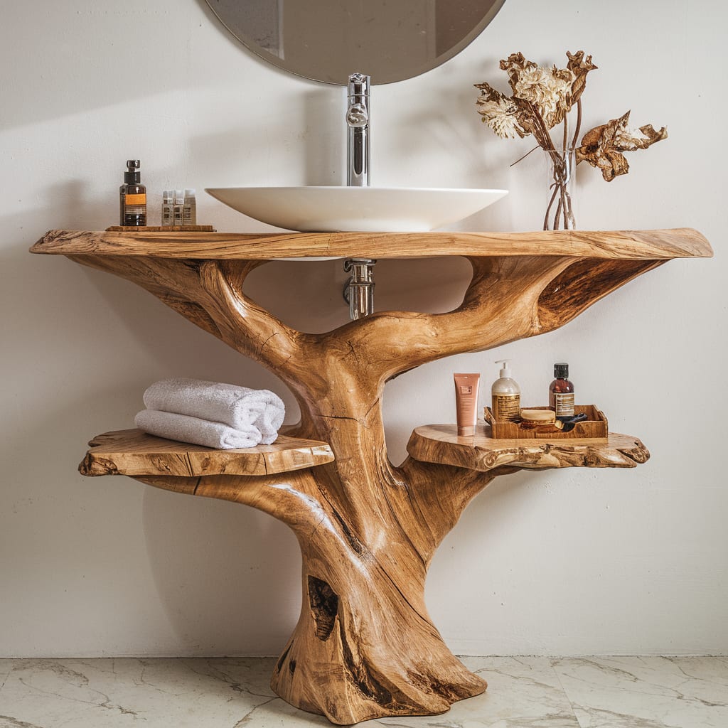 Handcraft Bathroom Vanity Bathroom, solid wood, built to order