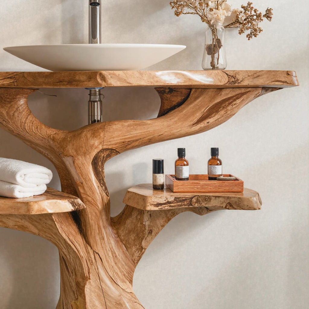 Handcraft Bathroom Vanity Bathroom, solid wood, built to order