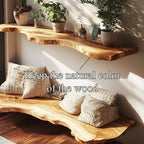 Decorative Floating Shelves Handmade Decor Home Gift, solid wood, built to order