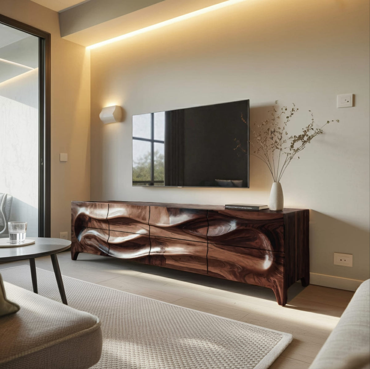 Wave Modern TV Cabinet