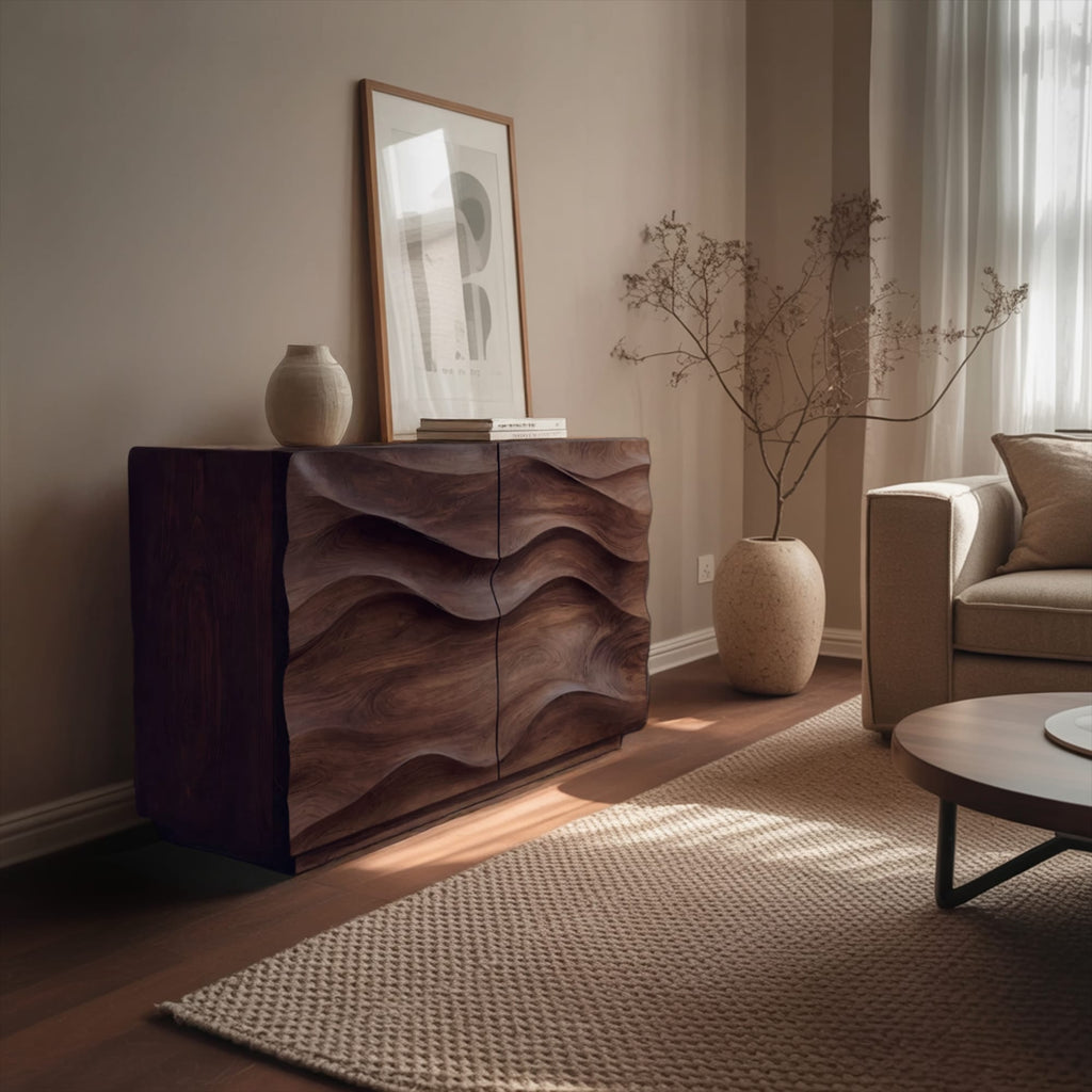 Sculptural Contemporary Sideboard