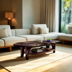 Live Edge Modern Coffee Table