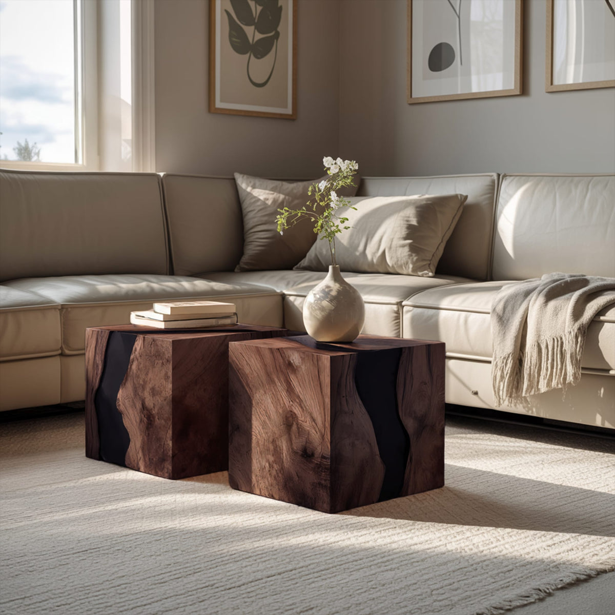 Solid Block Coffee Table