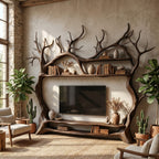 Decorative Tree TV Cabinet