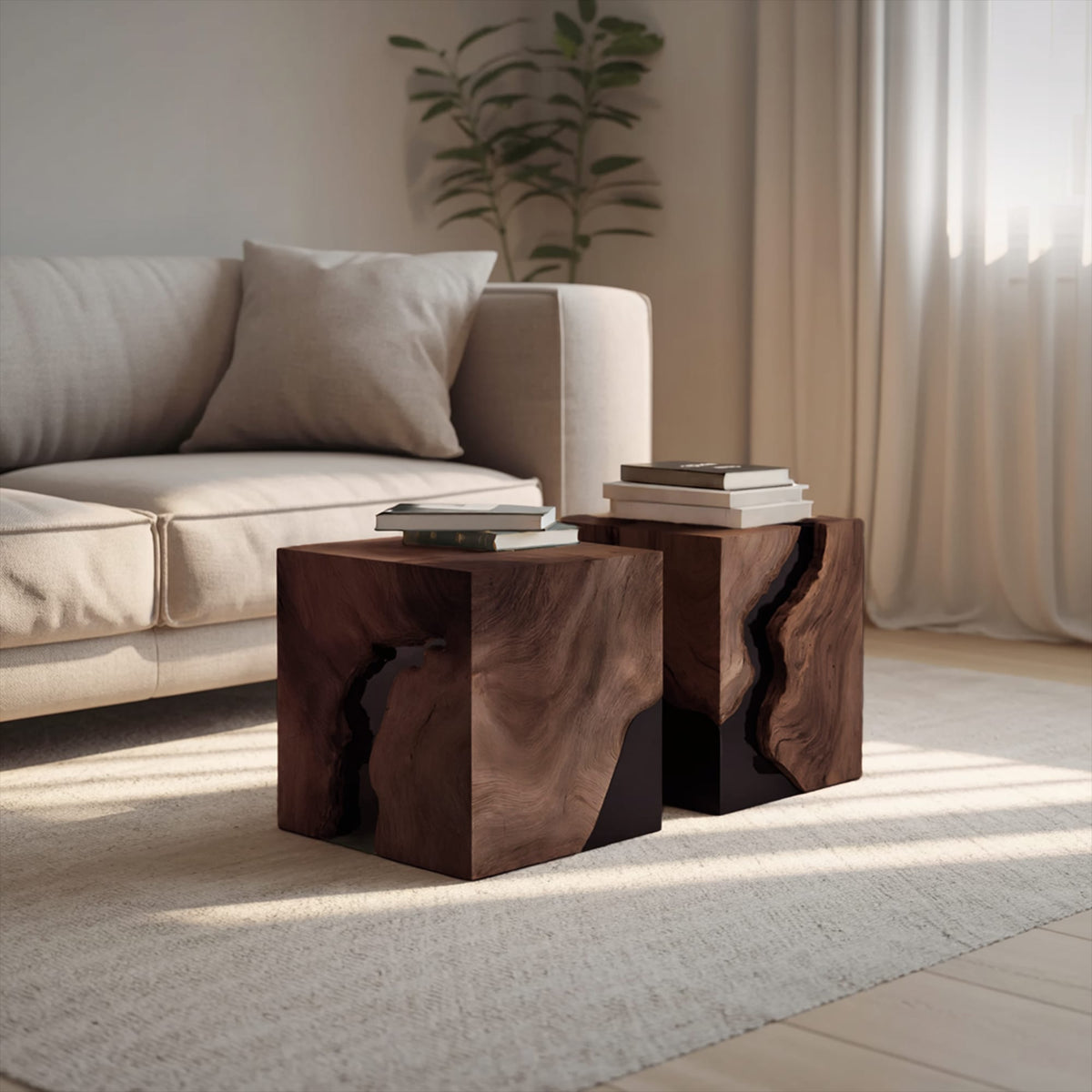 Square Minimal Coffee Table