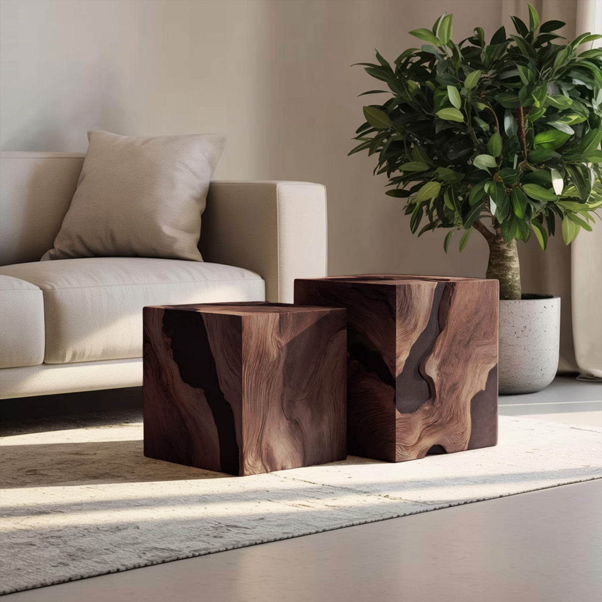 Square Modern Coffee Table