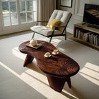 Irregular Live Edge Coffee Table