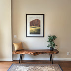 Handcrafted Bench, solid wood, built to order