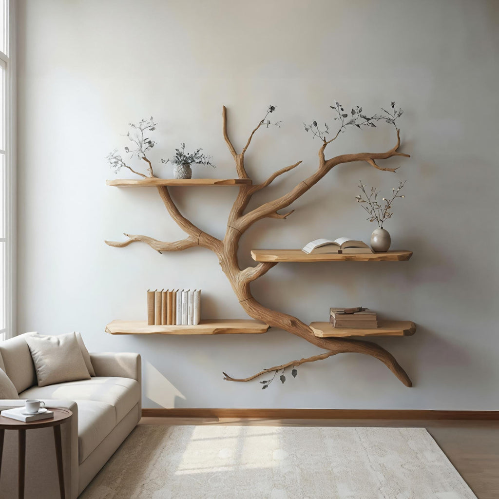 Creative Floating Bookshelf